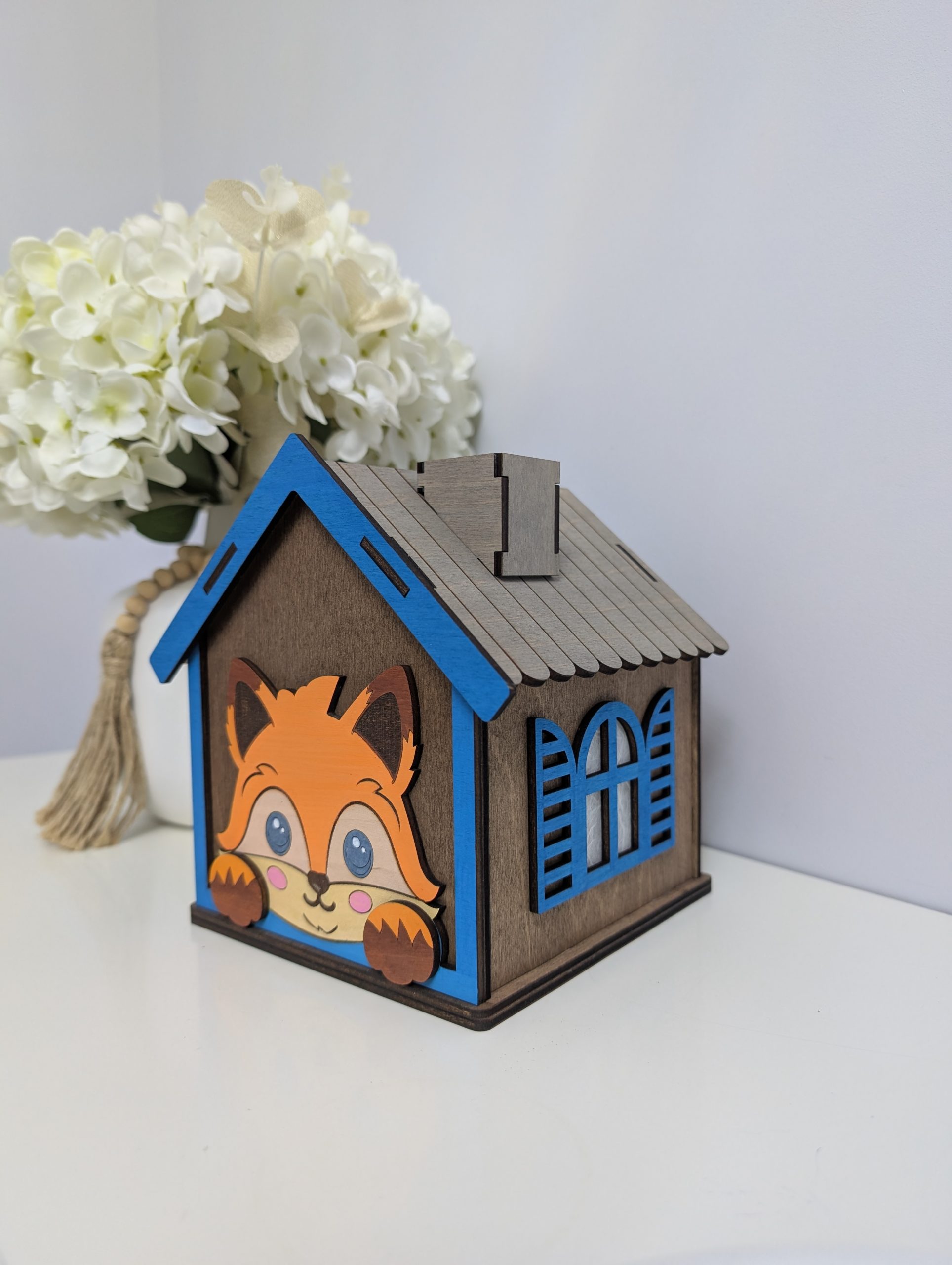 Foxy (Blue) Money Box - Image 3