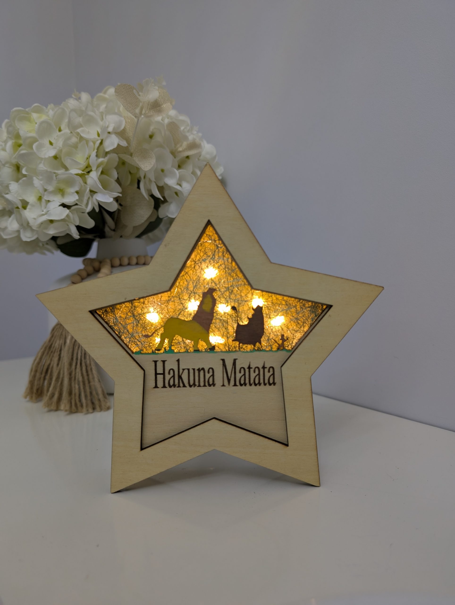 Lion and Warthog StarLight Box