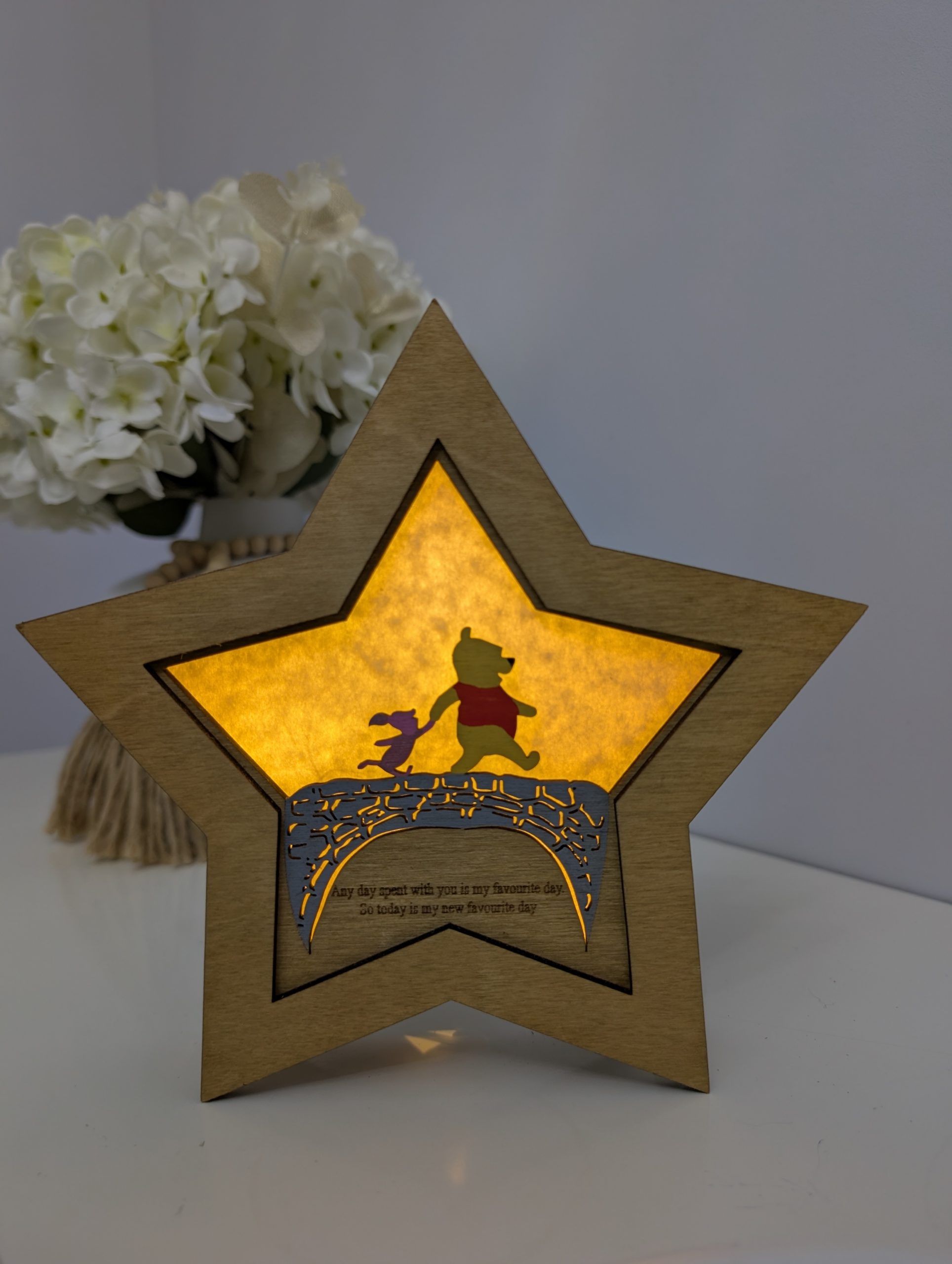 Piglet and Bear Starlight