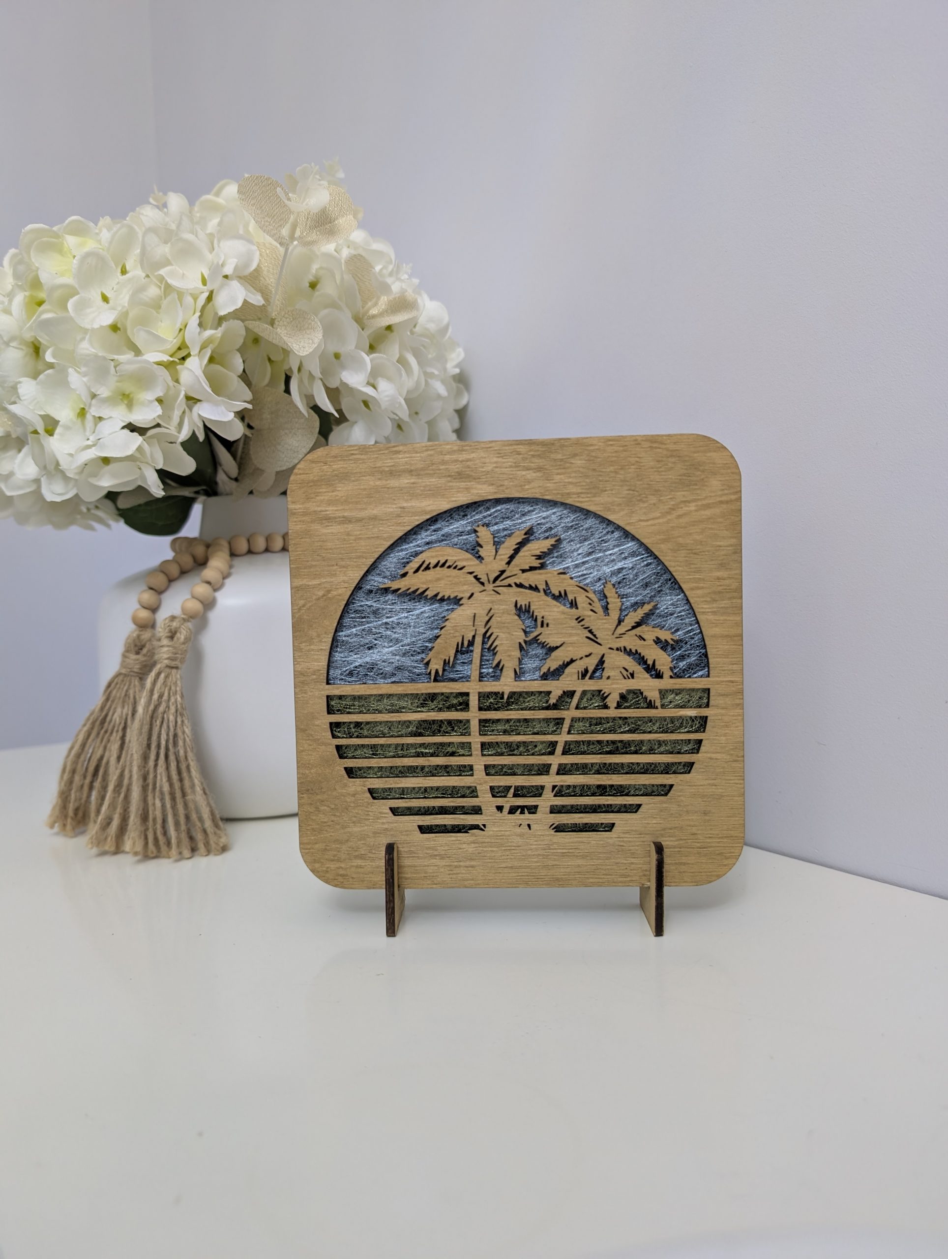 Palm Tree Laser-Cut Nightlight - Image 2