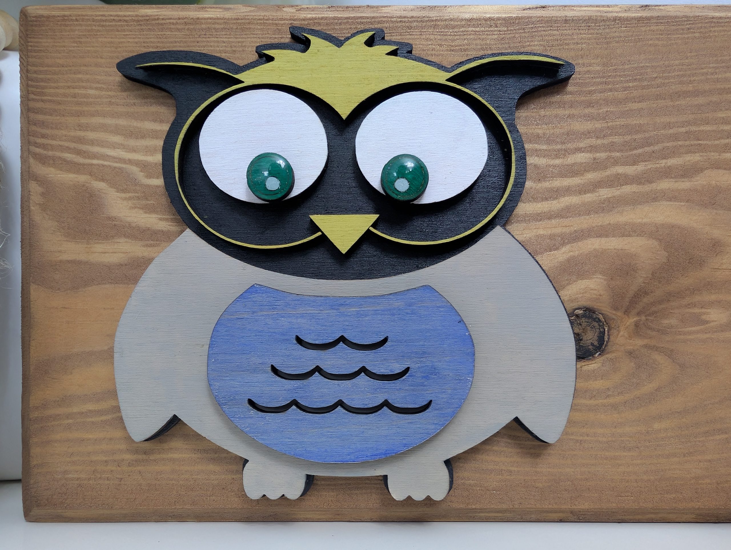 Playful Animal-Themed Redwood & Birch Plywood Coat Hook - Image 9