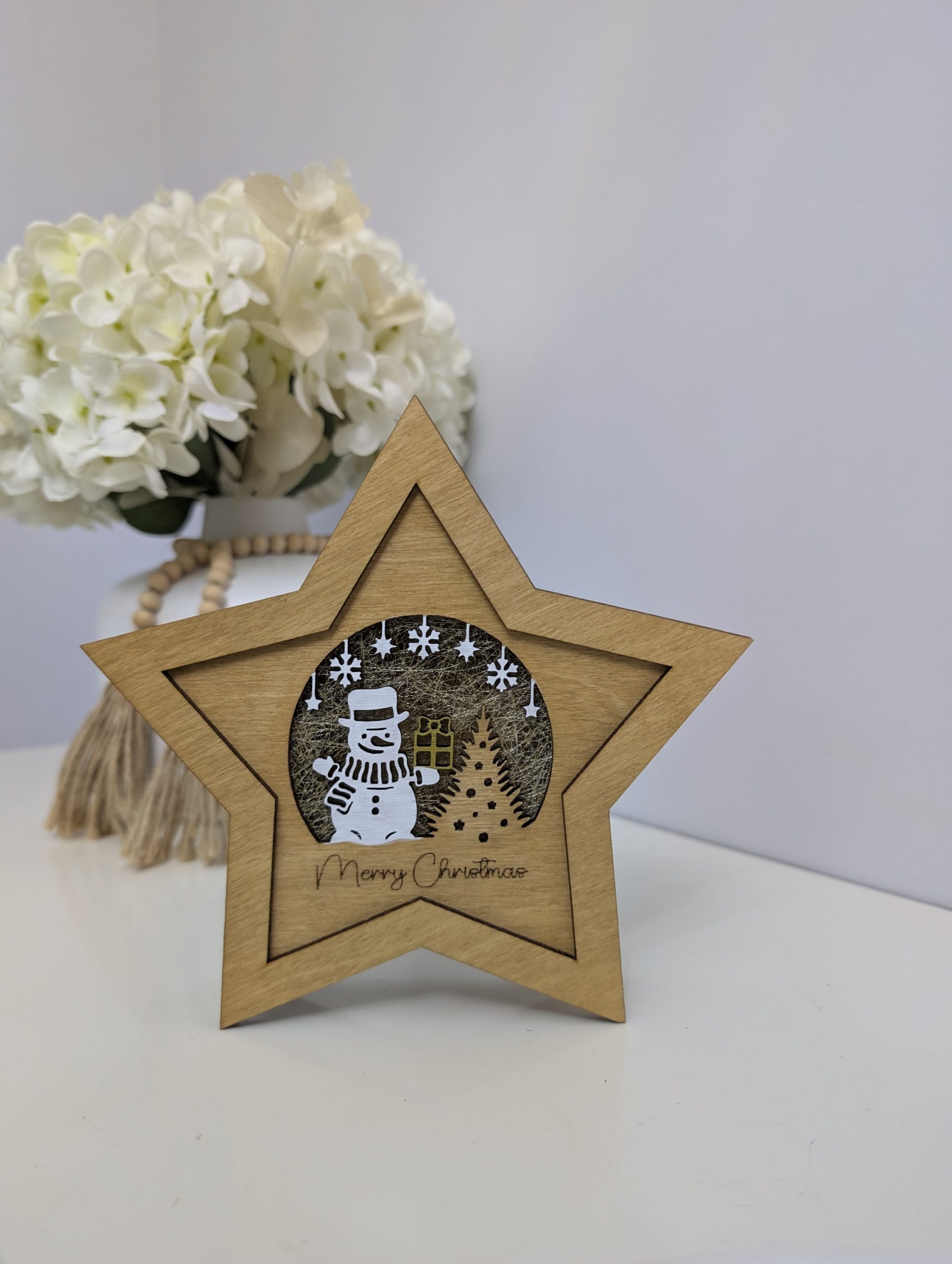 ❄️Snowman Star Light Box - Image 2