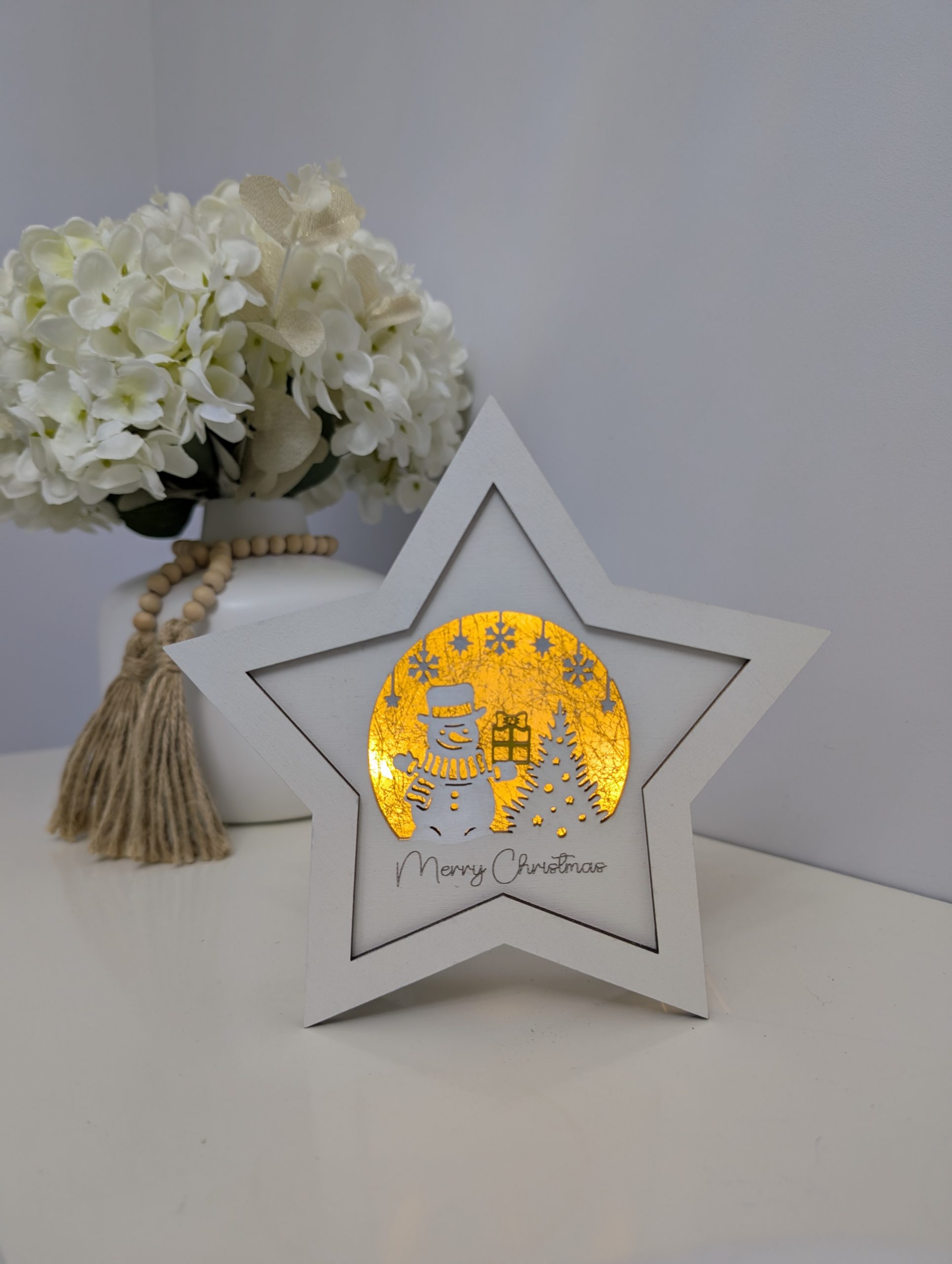 ❄️Snowman Star Light Box - Image 8