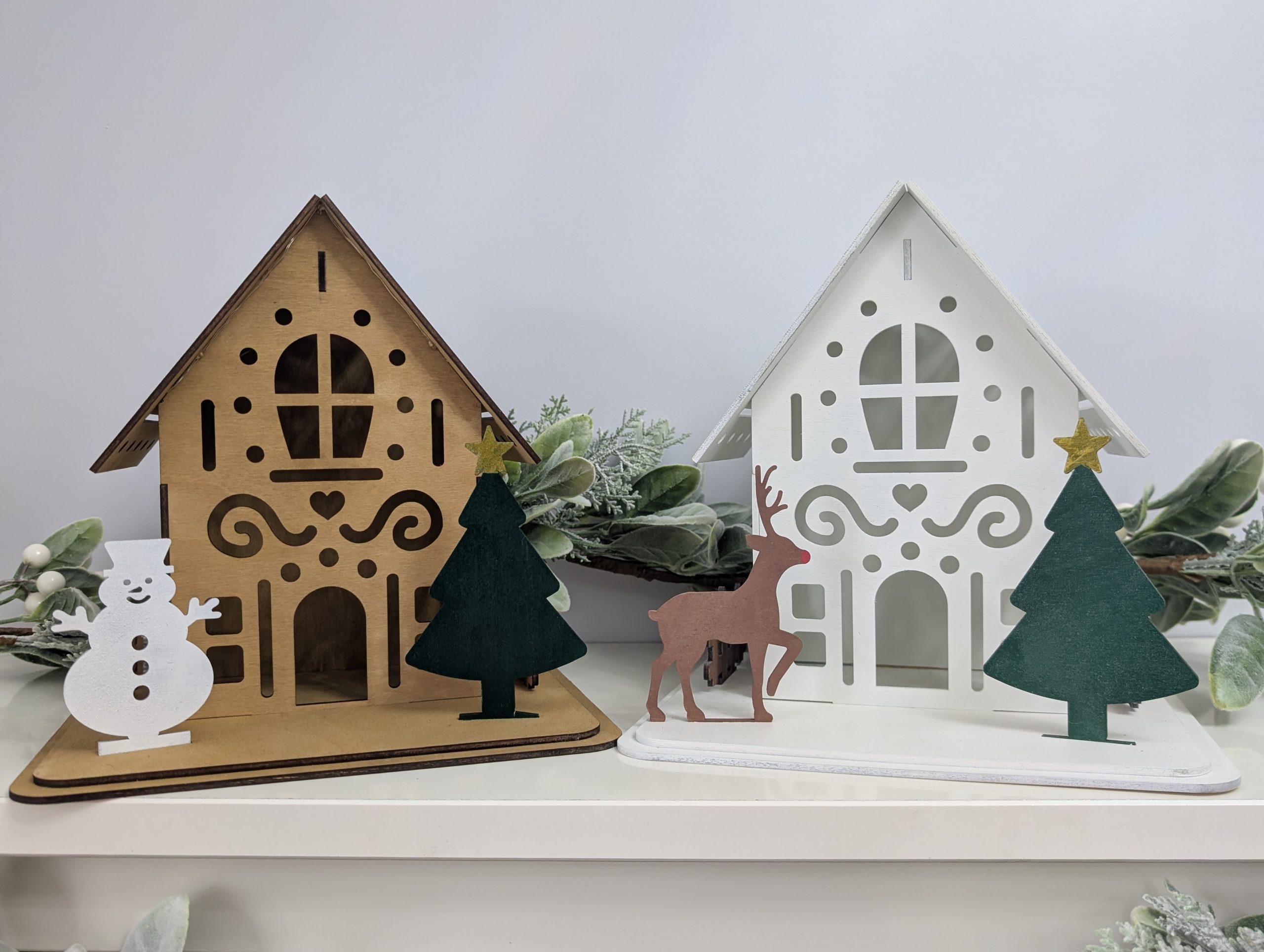 Large Christmas House with LED Lights - Image 11