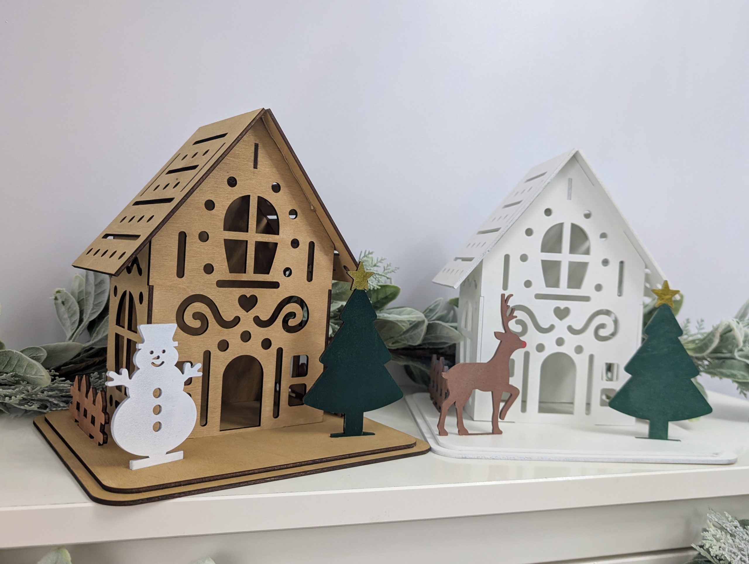 Large Christmas House with LED Lights - Image 12