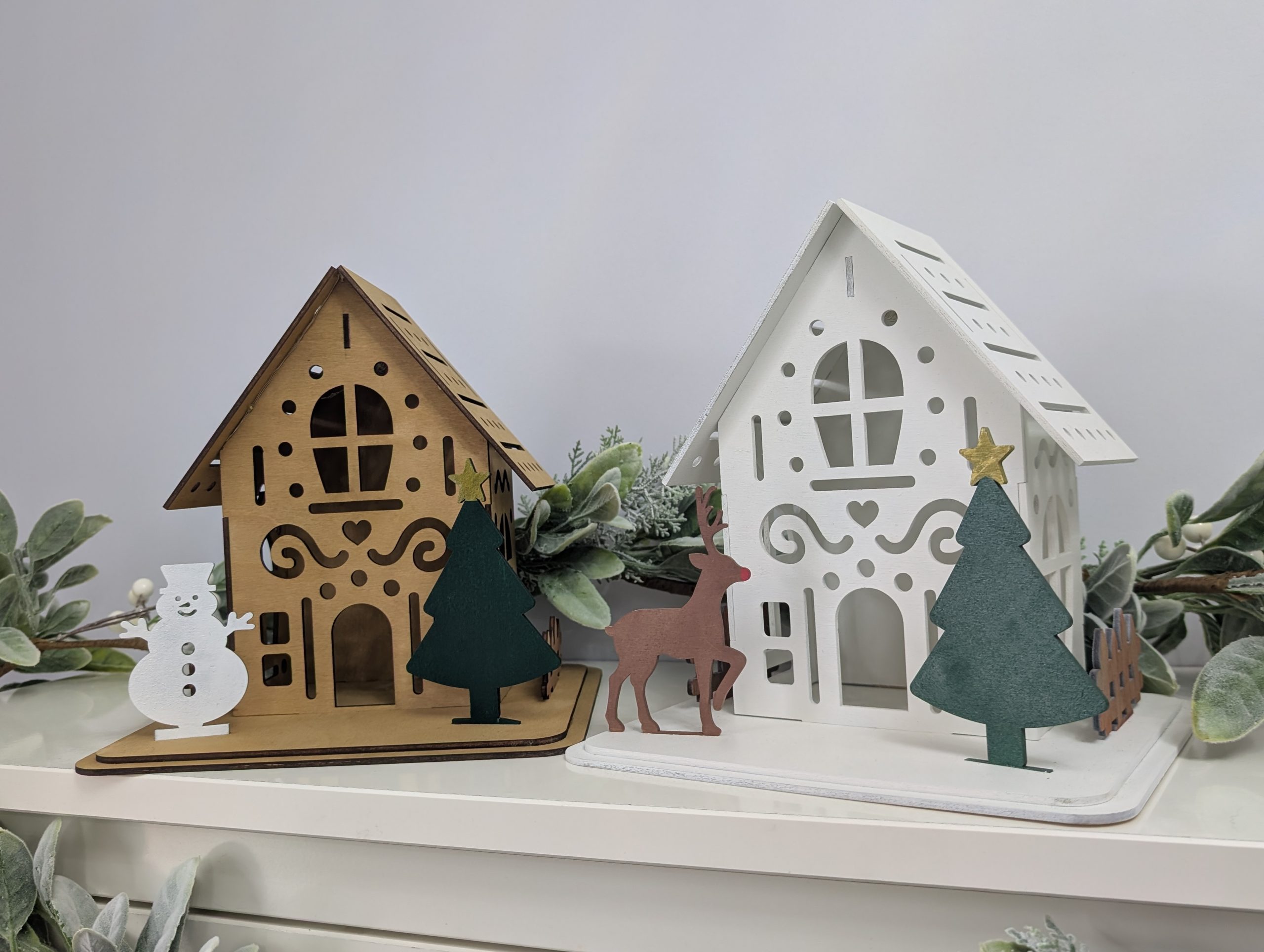 Large Christmas House with LED Lights - Image 13