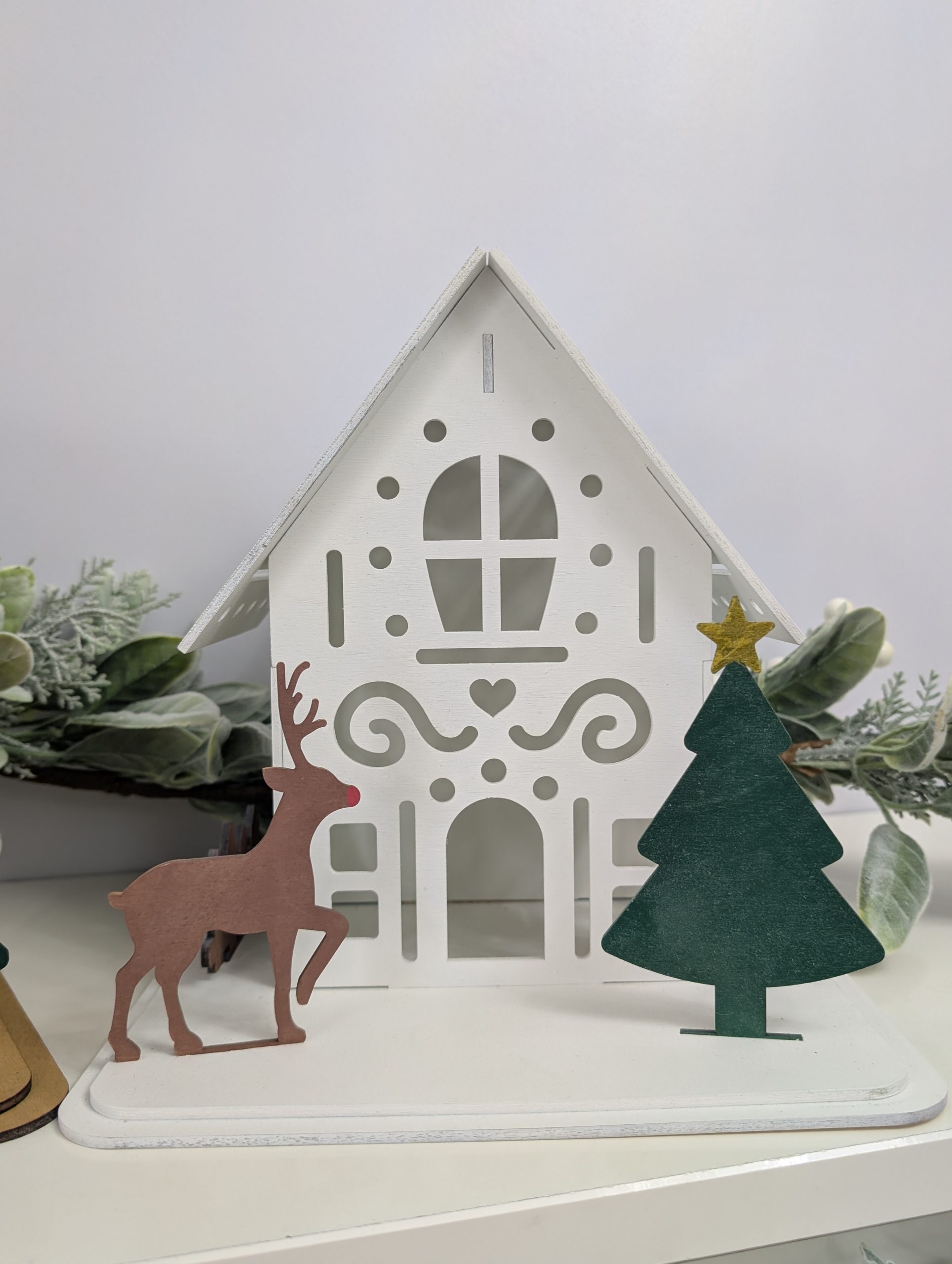 Large Christmas House with LED Lights - Image 14