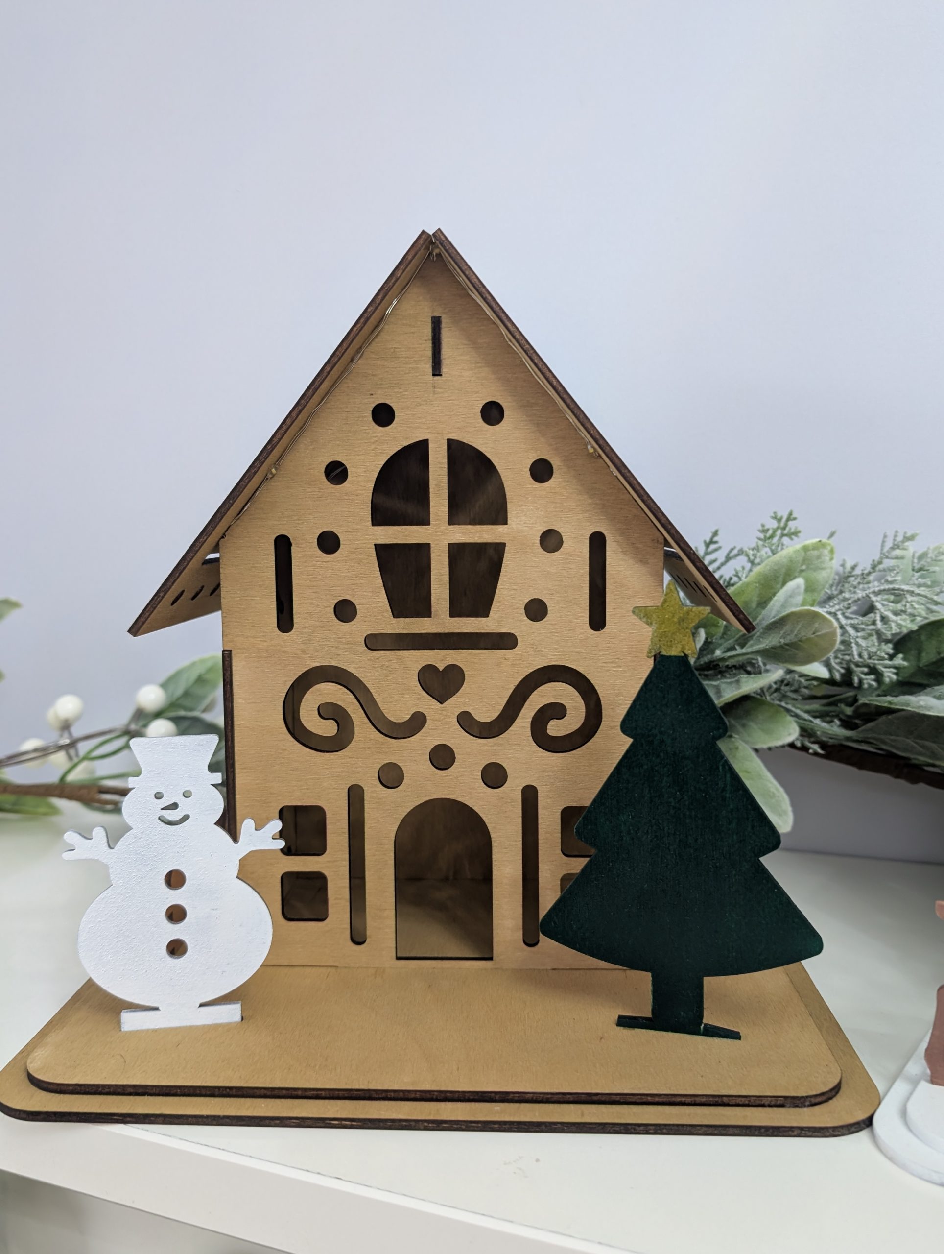 Large Christmas House with LED Lights - Image 15