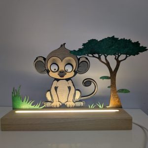 Monkey Themed Children's Nightlight