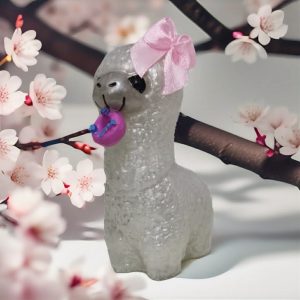 Handcrafted Resin Lama