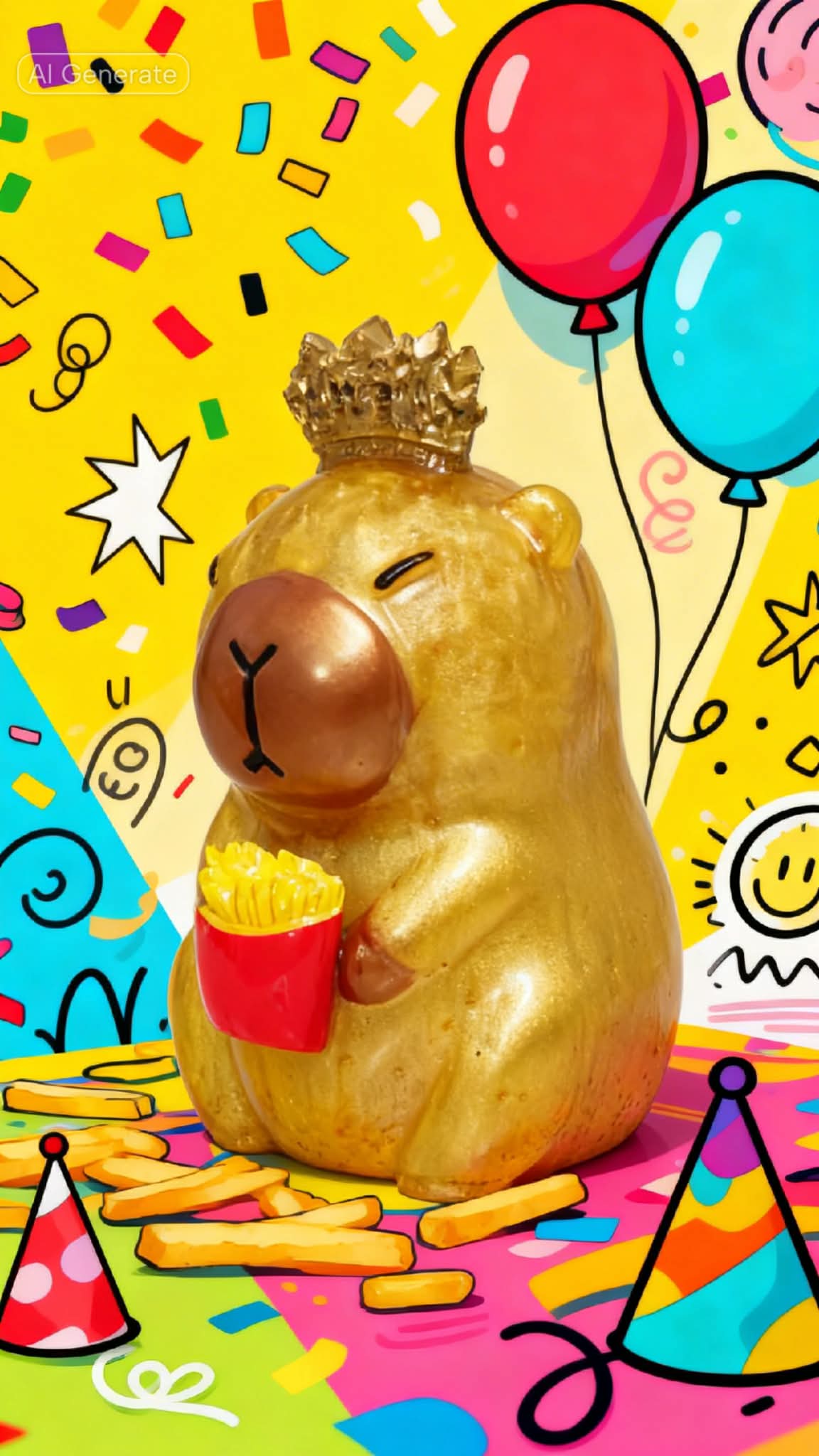 Handcrafted Resin Capybara - Image 3