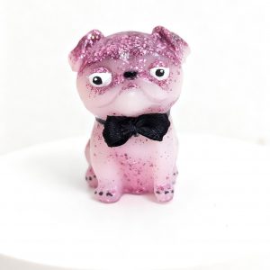 Handcrafted Resin Pug Pup #1